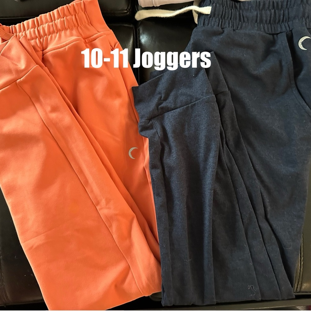 Zyia Kids Joggers Set - Orange and Blue size 10-11